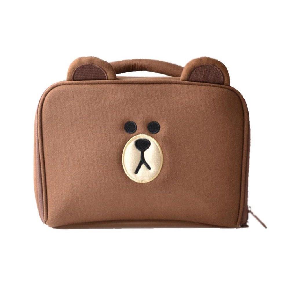 

Tumecos cosmetic pouch cosmetics toiletries storage bag multifunctional small items holder women large capacity travel business trips handheld zipper