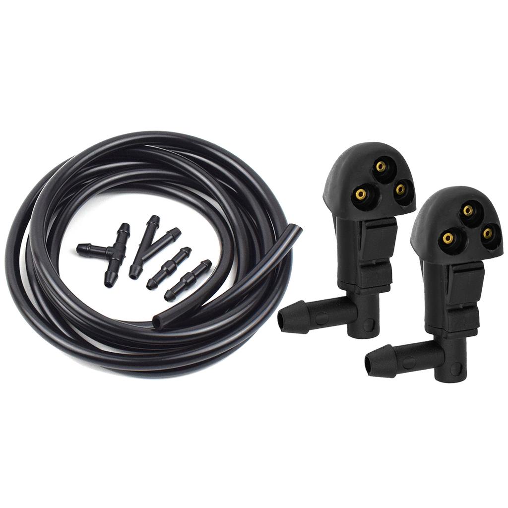 Front Windshield Wiper Washer Nozzle Spray Jet Hose Pipe For Chevrolet Cruze MK1 2008 - 2016 94556605 Car Hood Sprayer Nozzles