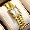 SUNKTA Montre Mode Femme Carrée Créative Acier Inoxydable Étanche Pour Femmes Élégant Bracelet Montre à Quartz Dames