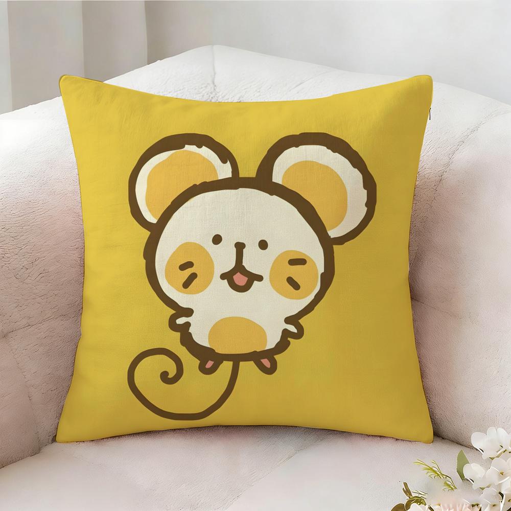 Colorful Animal Patterns Pillow Case Pillowcase Doublesided Printed Sofa Cushion Bedroom Headboard Pillow