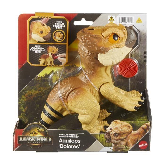 Jurský svět - Figurka Aquilops k ochočení - Interaktivní dinosaurus - Jurský svět - JGC01