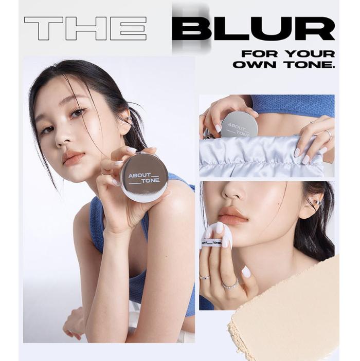 About Tone The Blur Finish Powder 10g – Soft Matte Setting Powder