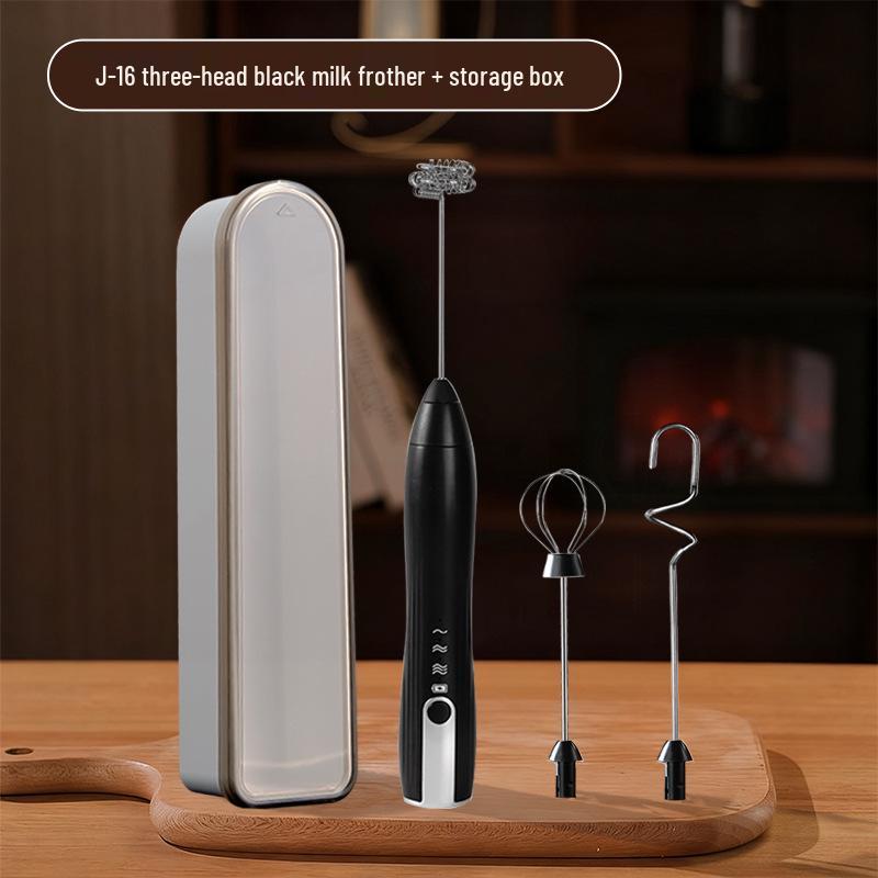 Electric Handheld Milk Frother & Egg Beater for Coffee and More