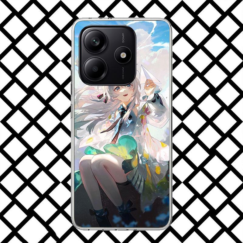 Honkai Star Rail Firefly Phone Case for Xiaomi Redmi Note 15 14 14S 13 12 12S 11 Pro Plus 11E 11T 11S 10S 5G Soft Cover Fundas R