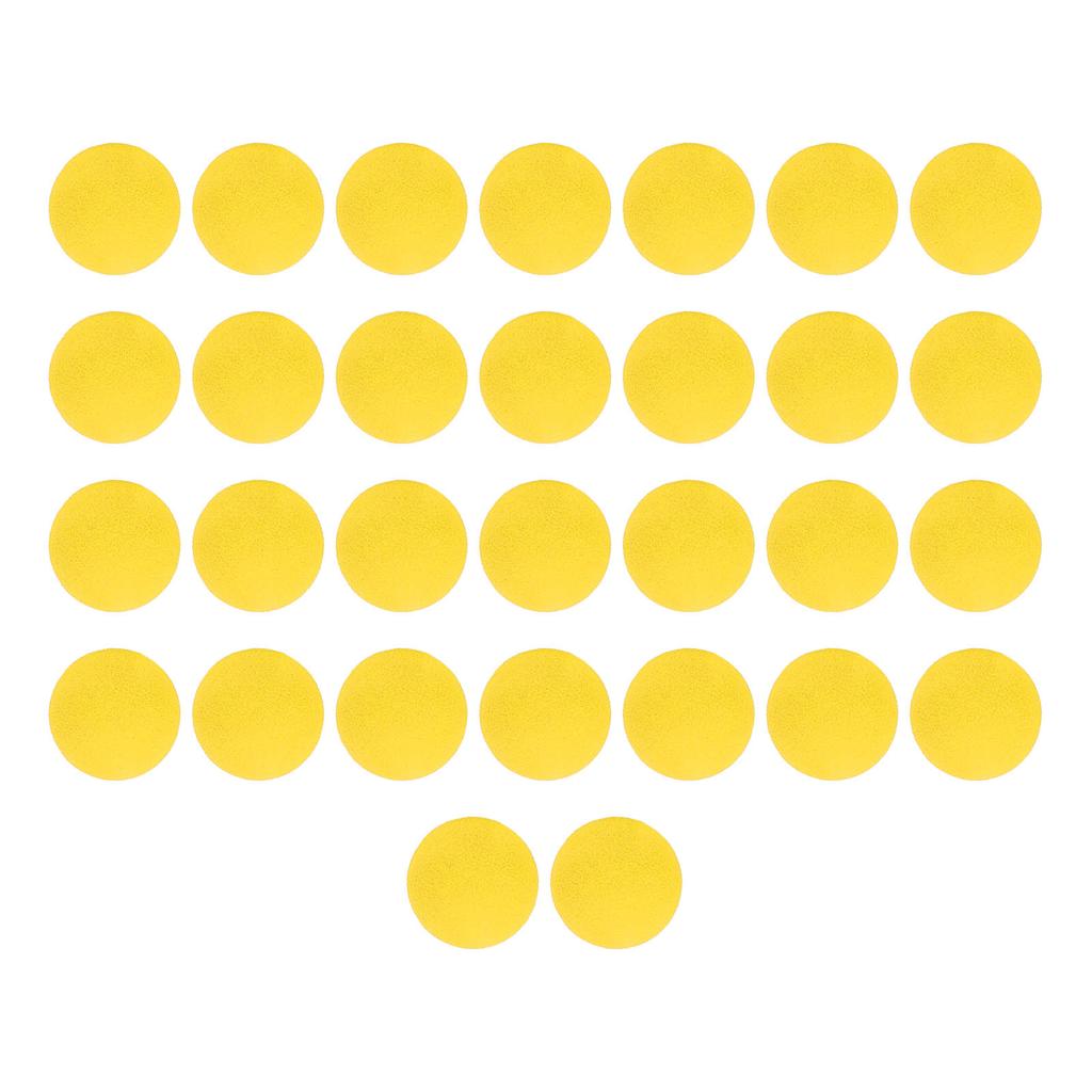 30pcs 21.5mm EVA Foam Golf Balls Soft Foam Practice Golf Balls for Indoor and Outdoor Training