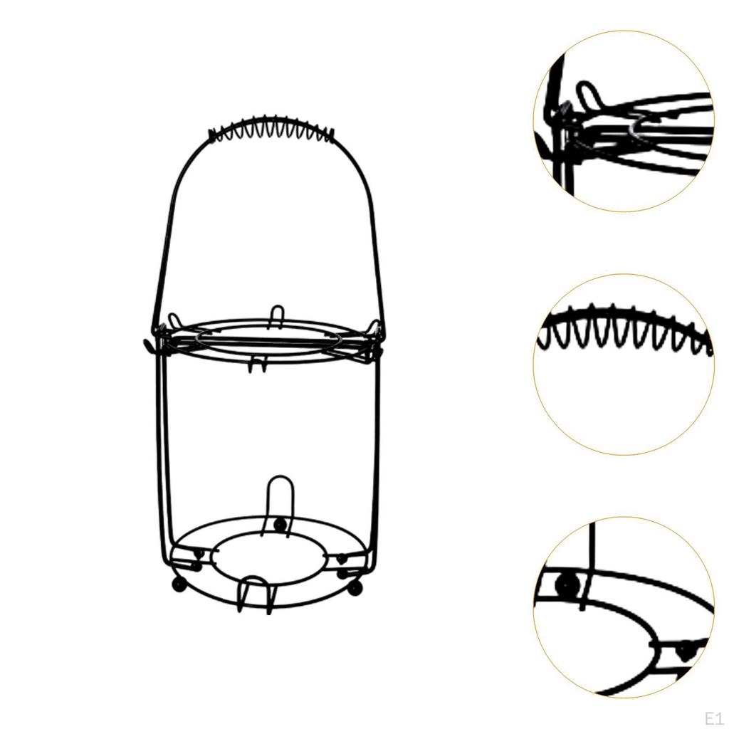 Kaffeebecherhalter Tassenbaumständer Arbeitsplatten-Organizer Ausstellungsständer Hänger Metall