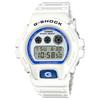 DIGITAL  Quartz Movement Resin Strap Watch Men's Watches White Dial DW-6900HDS-7