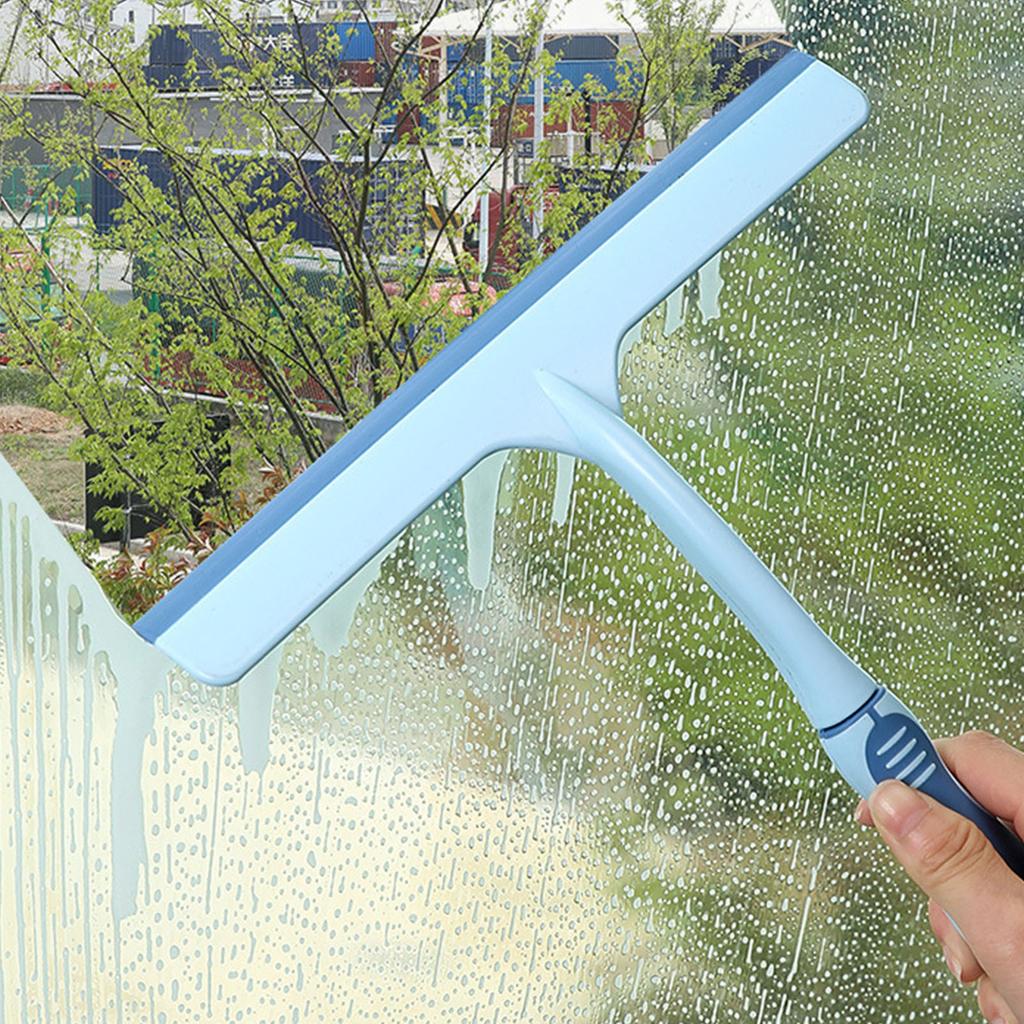 Car   Water Blade Squeegee Silicone Blade Non Slip Multifunctional Shower Window Squeegee for Tile