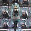 New Anime Hatsune Miku Handmade In A World With Closed Windows Collectible Anime Action PVC Model Animation Peripheral Ornaments
