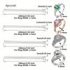4 Stück Ringgrößenversteller für lockere Ringe, Transparenter Silikon-Ringverkleinerer Ringversteller für lockere Ringe Ringversteller