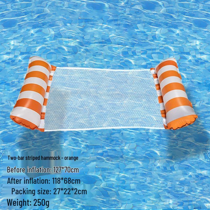 Надувной плавающий гамак из ПВХ со складной спинкой CE CPC GPSR Certified