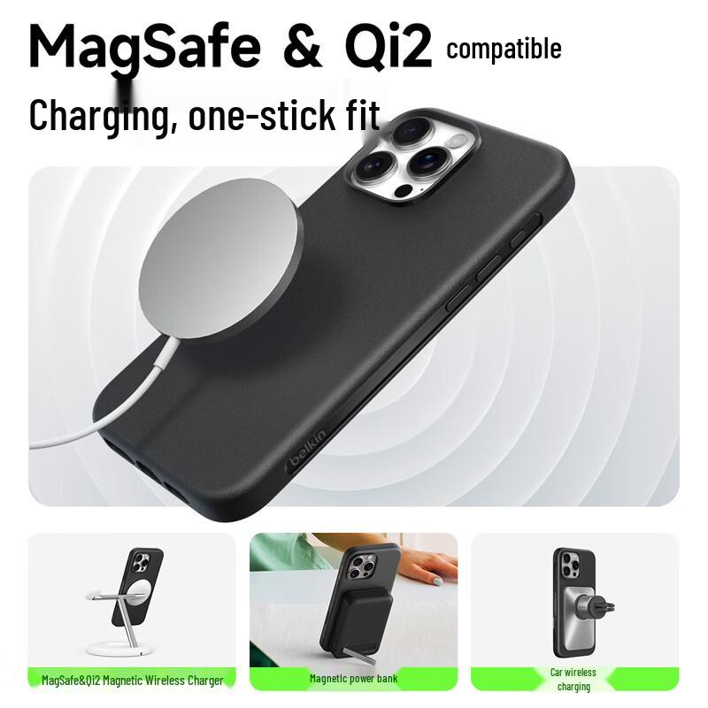 Belkin Magnetic Full-Coverage Phone Case for iPhone 17 Pro