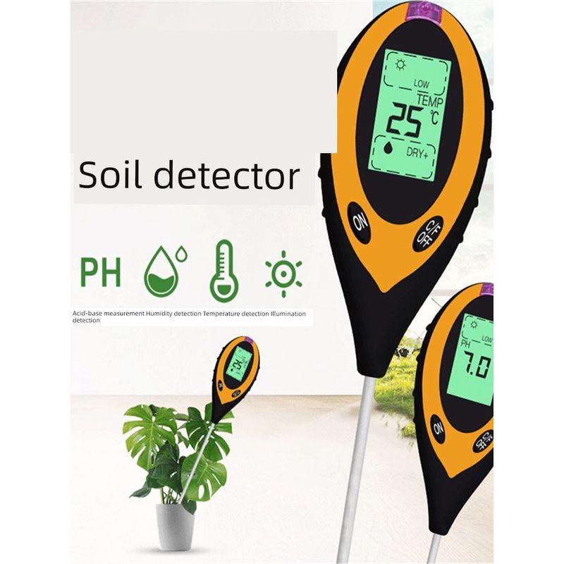 Soil Moisture Detector PH Value Soil Flowerpot Plant Test Light Nutrient PH Value Sensor Thermometer