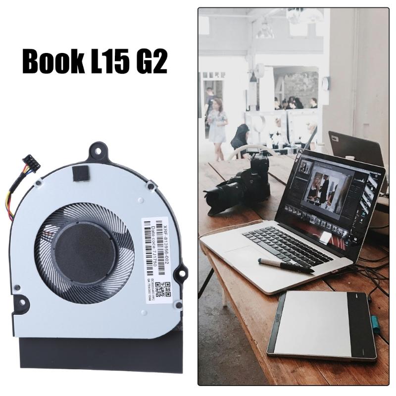 High Performances Notebook Coolers Radiators Cooling Fan Compatible for ThinkBook L15 Notebook Superior Performances