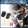 INFINAUTO 1 Set 3 Pin Car Electrical Wire Connector Plug Kit 1.8mm Series Car