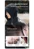Unisex Trendy Three-in-One Waterproof Jacket for Autumn/Winter Outdoor Activities, Color-Blocked Design for Couples