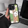 BuBu And DuDu Silicone Soft Phone Case For IPhone 17 16 14 13 12 11 15 Pro Max Plus Air Cover
