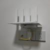 Wall Router Shelf Outlet Placement Holder For Routers And Media Boxes Strong Adhesive Bracket For Desktop Management