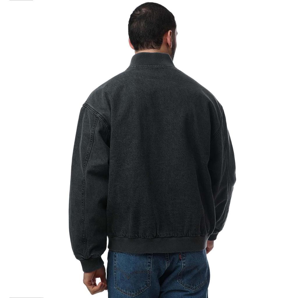 Levis Mens Chesnut Varsity Jacket