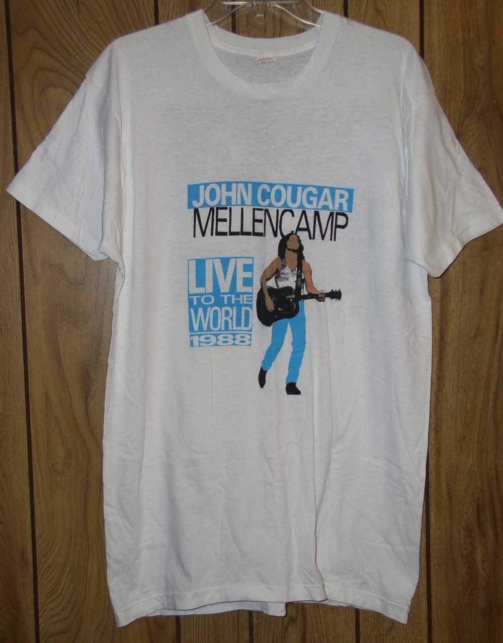 Vintage JOHN COUGAR MELLENCAMP CONCERT SHIRT M