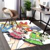1pc Powerpuff Girls Chair Mat: Anime Cartoon Design, Non-Slip Carpet for Office Chairs, Suitable for Home Decor, Living Room, Bedroom, Game Room - Per