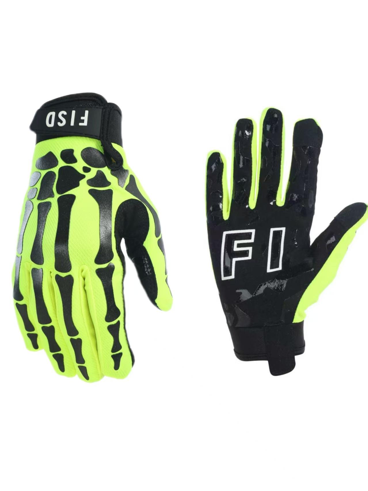 

Bicycle mountain bike outdoor sports cycling downhill breathable wear-resistant gloves non-slip xxl