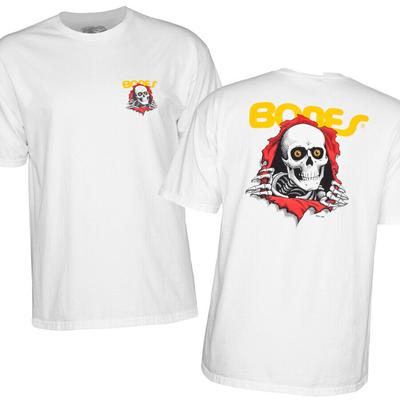 Koszulka unisex Bones Ripper Powell Peralta Brigade White Skull Skateboard