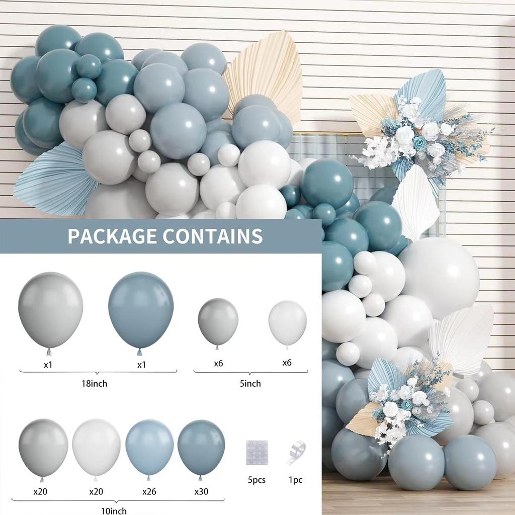 Balloon Set Macaron Balloon Arch Kit Birthday Party Decoration Arrangement Balloon Chain