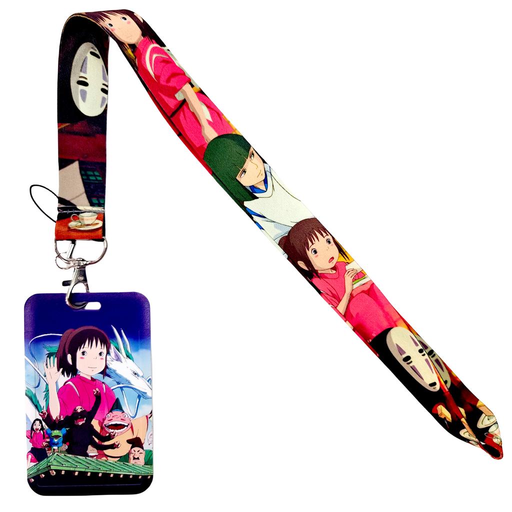 Anime Lanyard Japán Manga Nyakpánt Kulcshoz Személyi Iratokhoz Telefonpántok Kitűzőtartó Akasztókötél Kulcstartók Kiegészítők Ajándékok