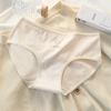 Women's Spring and Autumn New Colorful Cotton Mid Waist Cotton Crotch Panties