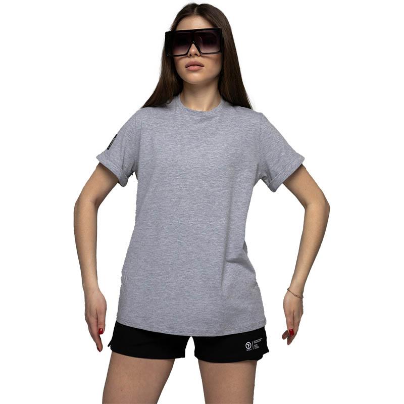 

Класична жіноча футболка D7 TotalFit (06399078) M темно-сірий колір