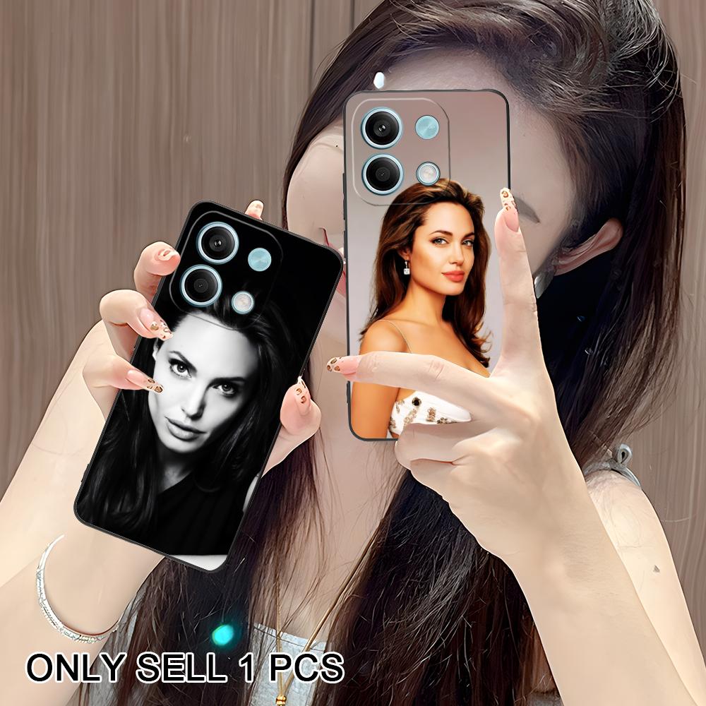 Angel Jolie Matte TPU Mobile Phone Case for POCO M7 M6 M5 M4 M3 X7 X6 X5 X4 X3 Pro GT 5G Colorful Printing Cover