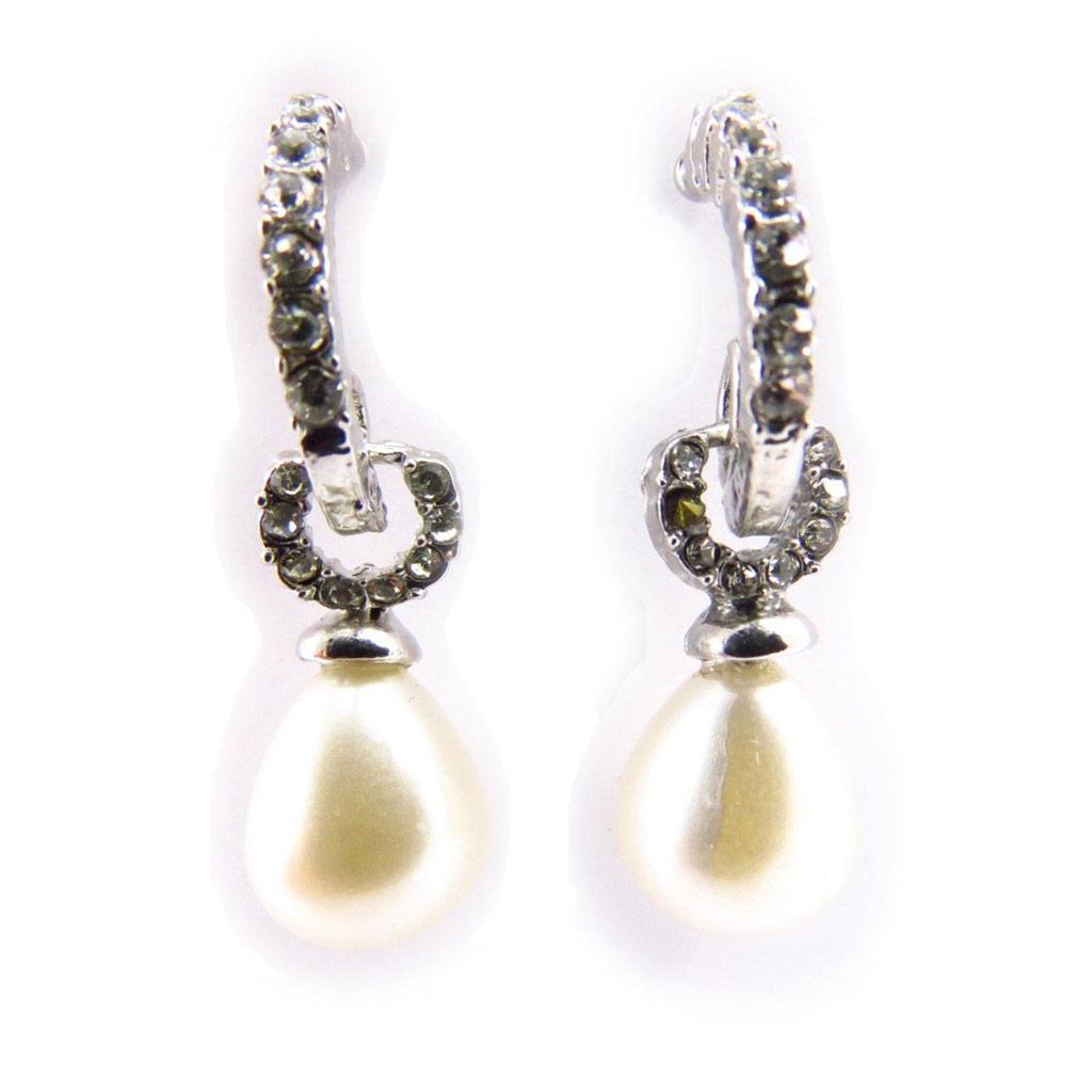 Les Trésors De Lily [J6229] - Boucles Créateur 'Sissi' ivoire