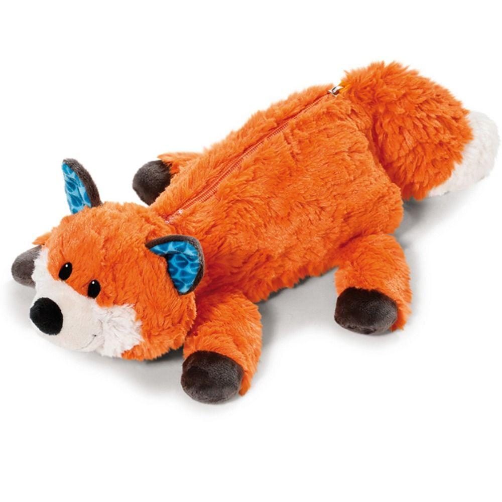 

Пенал с изображением лесного животного, косметичка, сумка для хранения канцелярских принадлежностей, плюшевая сумка для ручек, настольный органайзер Style A