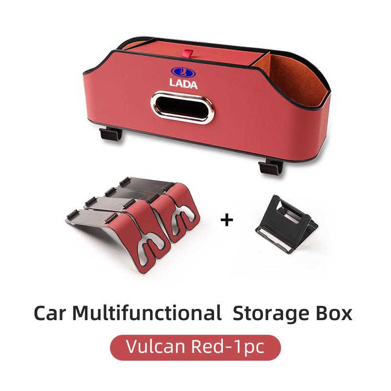 Car Backseat Hanging Seat Hook Storage Box Tissue Box For Lada Priora Sedan Sport Kalina Vesta Niva Largus Vaz Samara 2110