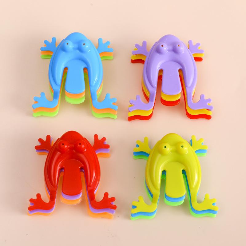 Playful Jumping Frog - Nostalgic Parent-Child Fun Toy