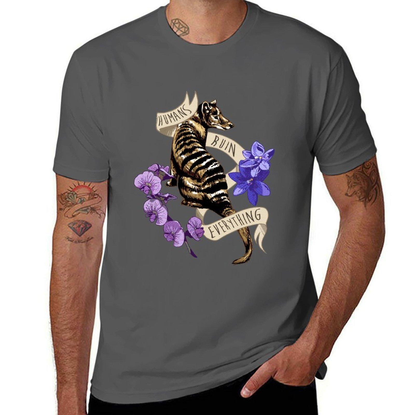 

Thylacine s Lament T-Shirt t shirt man plain man t shirt luxury T-Shirt 4XL