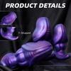 Extra Large Silicone Anal Plug - Super Soft Stretching Trainer for Advanced Users, Giant Butt Plug for Women & Men, Stretching Sex Toy
