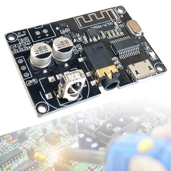 Placă receptor audio 5.0 compatibil Bluetooth Decodor MP3 fără pierderi Conexiune mai rapidă și stabilă Modul de muzică stereo wireless