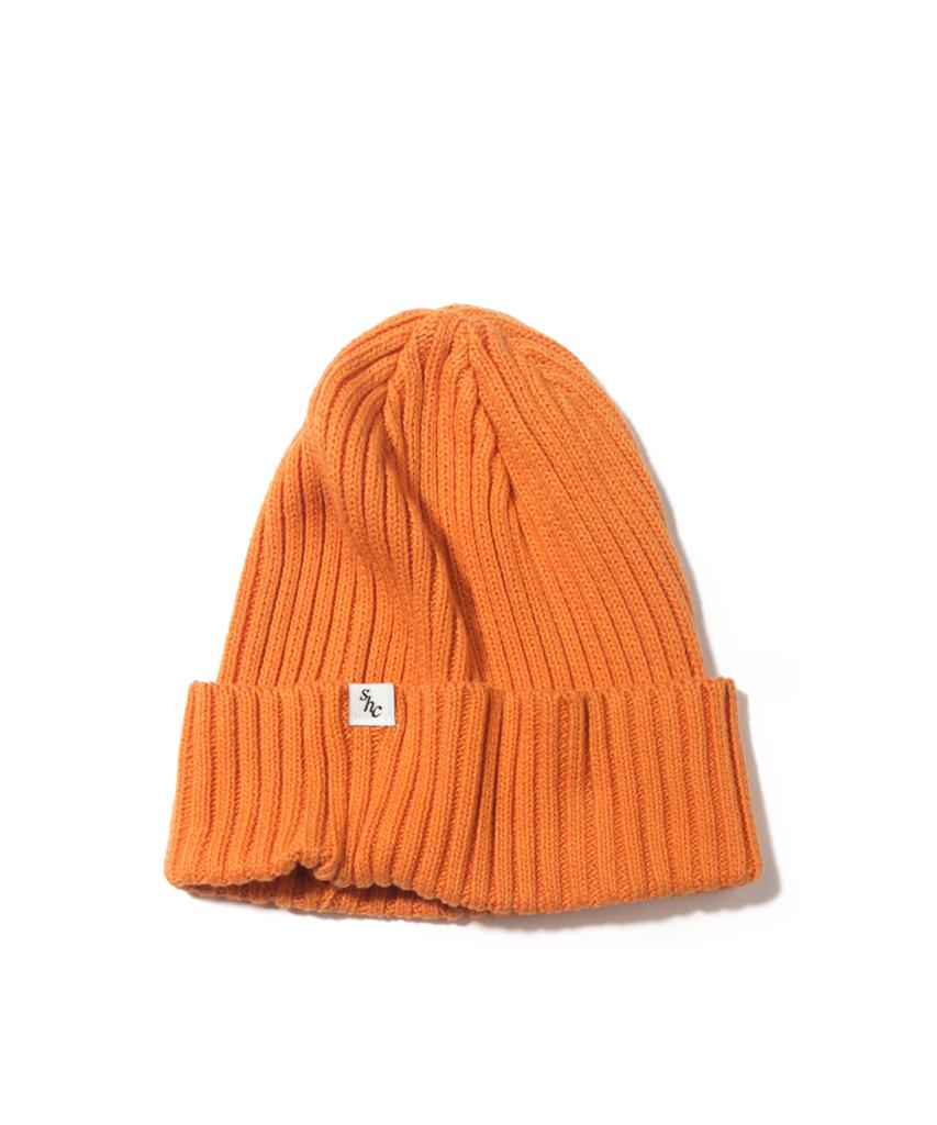 SUNDAY HOBBY CLUB Cotton Basic Beanie - Orange