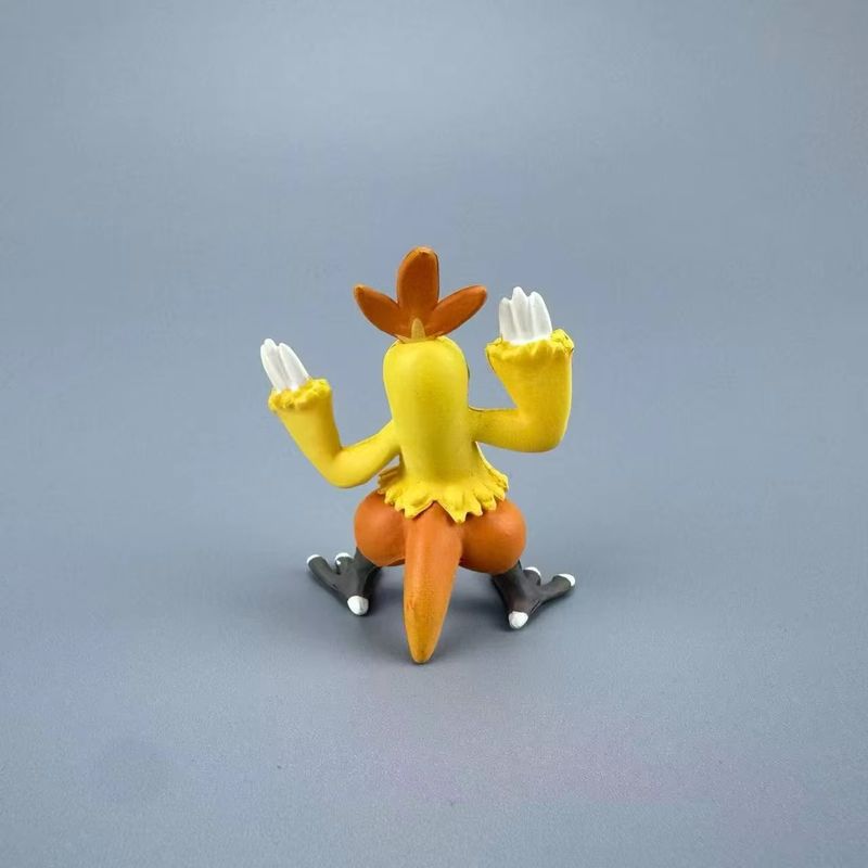 Anime PokMon Figure Blaziken Evolutionary Group Action Figures Pvc Collection Model Toys For Children Gifts 2-8cm
