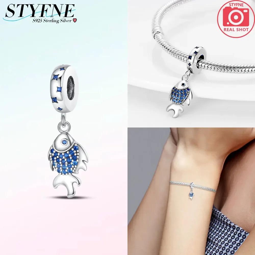 Exquisite Pendants Woman Gift Shell Luminous Beads Crab Octopus Copper Charms Fit Original Bracelet Diy Jewelry Making