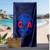 Club America Bedrucktes Strandtuch Schnelltrocknend Weiches Handtuch Tragbare Große Rechteckige Stranddecke für Reisen Schwimmbad