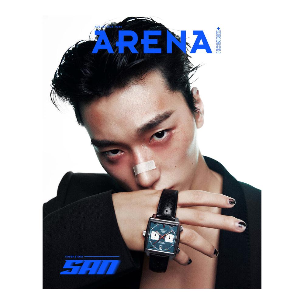 

Предзаказ Журнал ARENA HOMME+ Август 2025 Обложка ATEEZ SAN