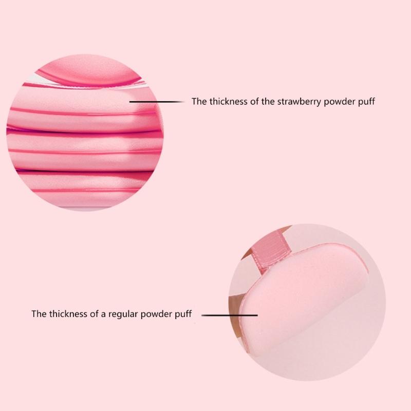 Makeup Sponge Puff for Liquid Makeup Concealer and Loose Powder Concave Setting Powder Puff Cosmetic  Sponge