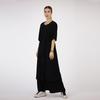 Loriya Solid Color Dress Two-Piece Set - Middle East Edition 2023