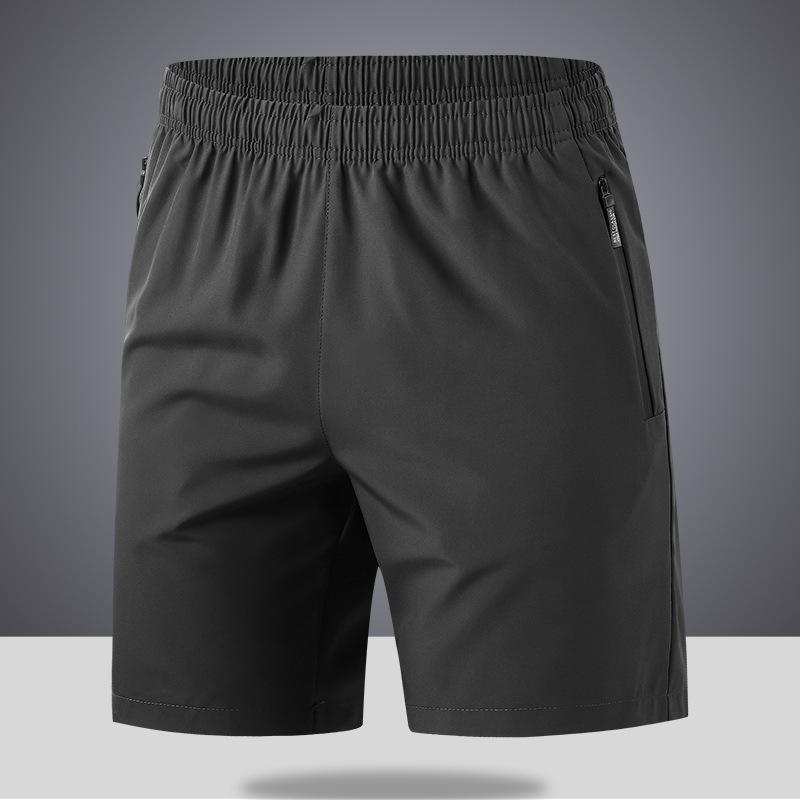 Men's Quick-Drying Elastic Fitness Shorts - Casual Outdoor Running & Training 5-Point Pants, Plus Size.
