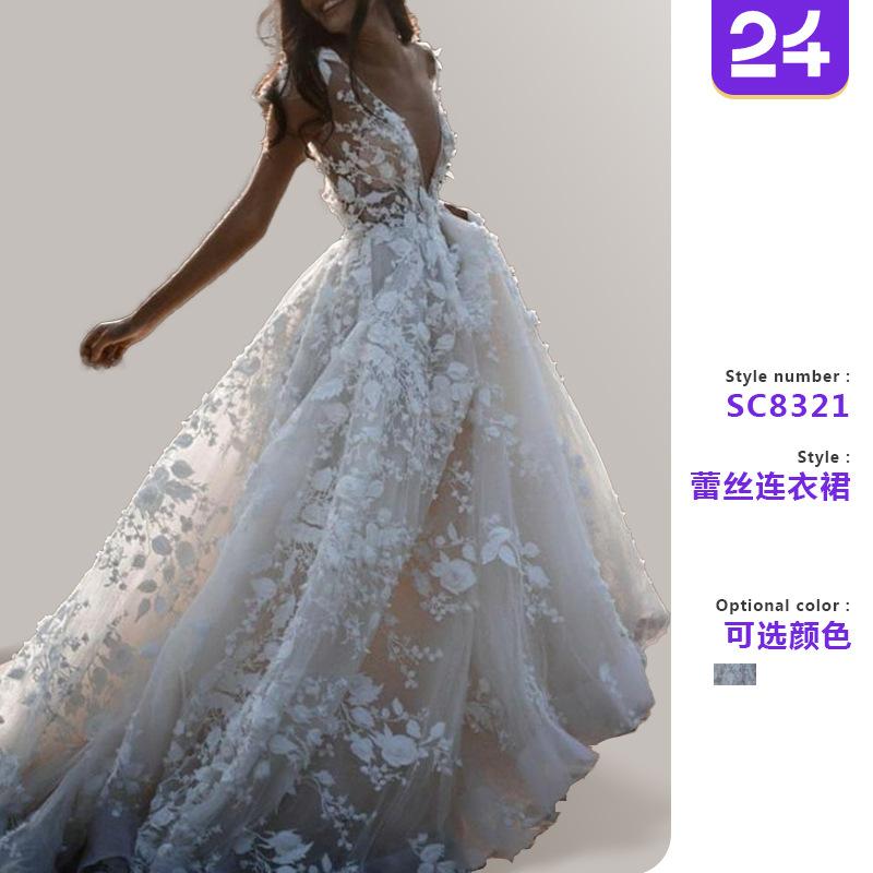 Em 2026, a nova Amazon de comércio exterior transfronteiriço deseja aprovar um novo vestido de noiva europeu e americano para mulheres