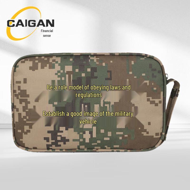 Camouflage Driving Document Holder
