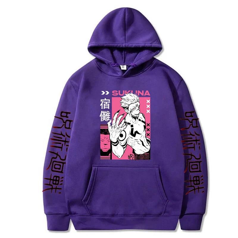 Autumn Winter Anime Printed Sweatshirts Jujutsu Kaisen Hoodie Sweatshirt Men Womnen Fashion Brand Design Hoodies